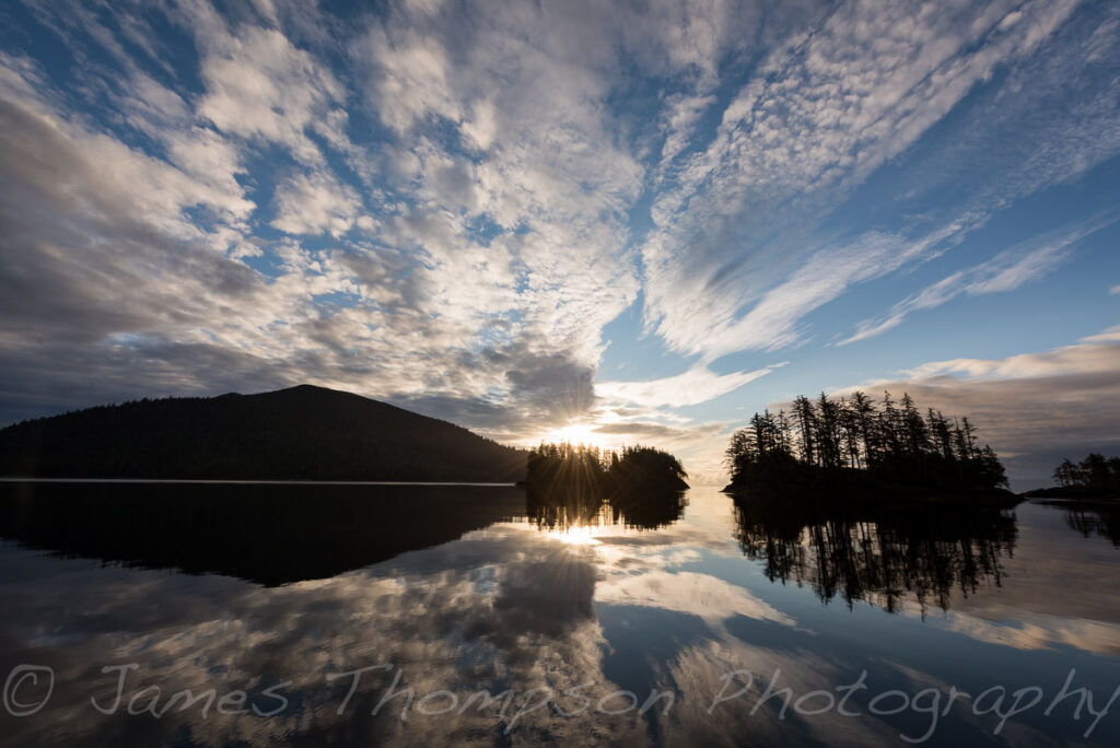 A spectacular morning in Haida Gwaii.